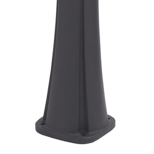 Starmatrix Rio Doccia Solare Curva In Polietilene Serbatoio 25 l Con Lavapiedi Grigio Soffione Rotondo Serbatoio 25 Litri Con Lavapiedi Accessori e Rubinetti In Ottone