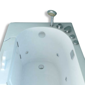 Vasca idromassaggio con Sportello a Sinistra 153 x 76 cm – Dolly