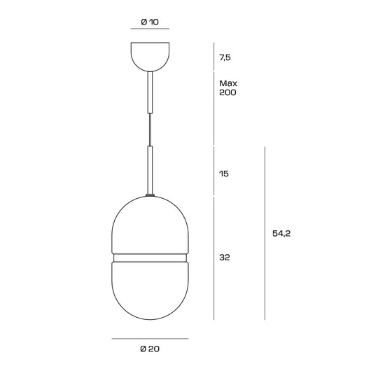 DOMU SOSPENSIONE GRANDE BRONZO VETRO BIANCO 1 LUCE ATTACCO GX53 D.20CM