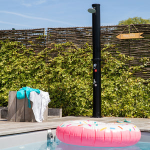 Doccia solare FIDGI nero 35L