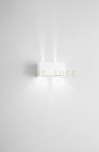 DOUBLE CUBE APPLIQUE DA ESTERNO 20W 1490LM 3000K BIANCO 20X10CM