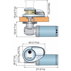 DP1 C/CAMPANA 500W 12V B.6