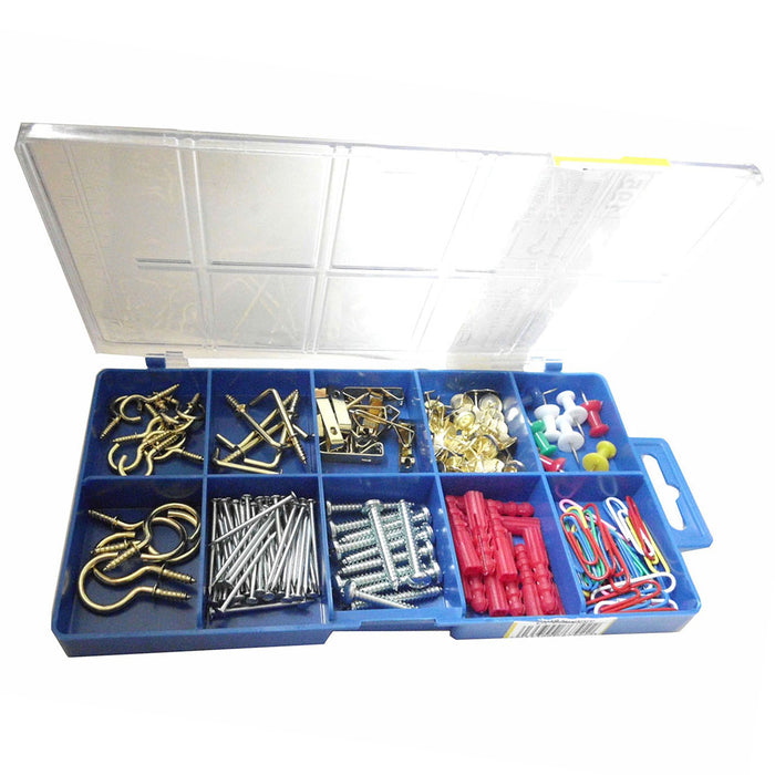 Assortimento ganci e tasselli 195 pz.