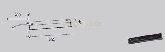 DRIVER MAGNETICO 100W Vin 220-240Vac Vout 48 Vdc Ampere 2.1 A IP20