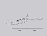 DRIVER PER BINARIO CIRCOLARE RAGGIO 100, 100W Vin 220-240Vac Vout 48 Vdc Ampere 2.1 A IP20