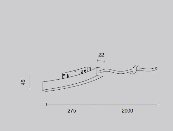 DRIVER PER BINARIO CIRCOLARE RAGGIO 100, 100W Vin 220-240Vac Vout 48 Vdc Ampere 2.1 A IP20