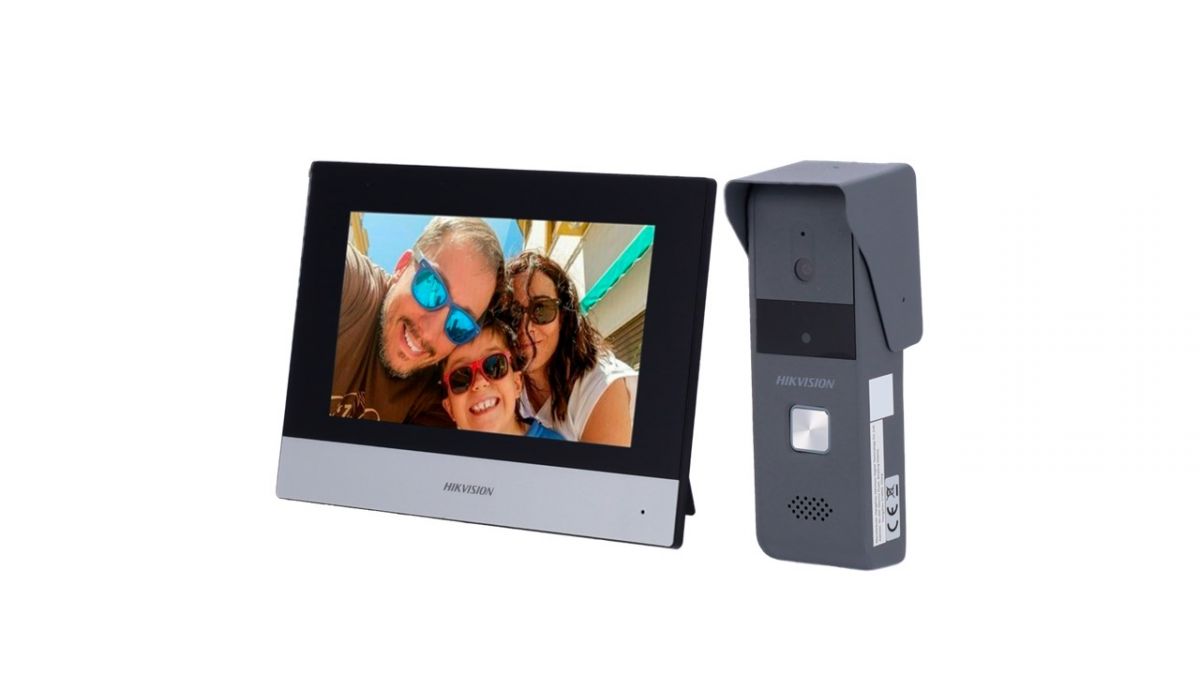 DS-KIS303-P Hikvision Four Wires Video Intercom<br />Surface KIT