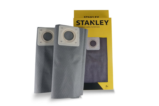 Stanley Sacchetti Filtro in Stoffa 30 l per Aspiratori Solidi e Liquidi (2 pcs)