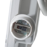 Faro slim per esterno LED IP65 con interruttore CCT da 3000K a 6500K faretto bianco staffa luce giardino insegna tabella 200W