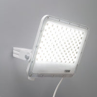 Faro slim per esterno LED IP65 con interruttore CCT da 3000K a 6500K faretto bianco staffa luce giardino insegna tabella 150W