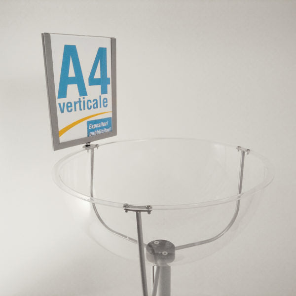 Bancarella espositiva con sfera