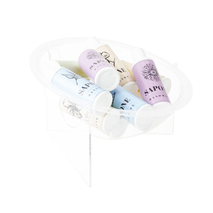 Espositore da banco a mezza sfera