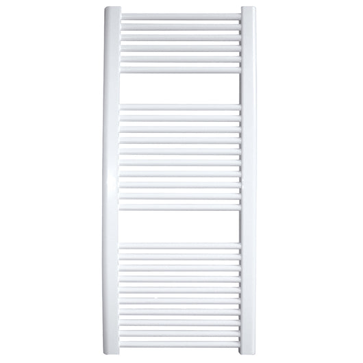 Termoarredo bianco per bagno in acciaio calorifero termosifone scaldasalviette *** misure h770xl550xi500 16 tubi, pez...