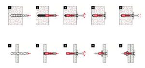 DUOPOWER 6 X 30 S TASSELLO CON VITE - CONF. 100 PEZZI - FISCHER