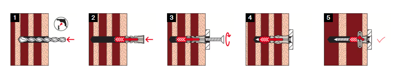 DUOPOWER 6 X 30 S TASSELLO CON VITE - CONF. 100 PEZZI - FISCHER