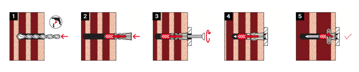DUOPOWER 6 X 30 S TASSELLO CON VITE - CONF. 100 PEZZI - FISCHER