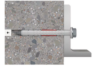 DUOXPAND 10X180 FUS – FISCHER - TASSELLO PROLUNGATO BIMATERIALE MARCATO CE CON VITE PREMONTATA ZINCATA T.E. FLANGIATA E IMPRONTA TORX