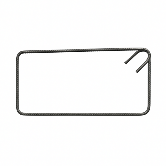 Staffe armatura ferro 20x50 cm strutture cemento disponibili diverse quantità *** pezzi 5, confezione 1