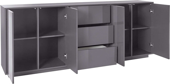 Credenza cucina 220cm mobile soggiorno design moderno Lonja Report