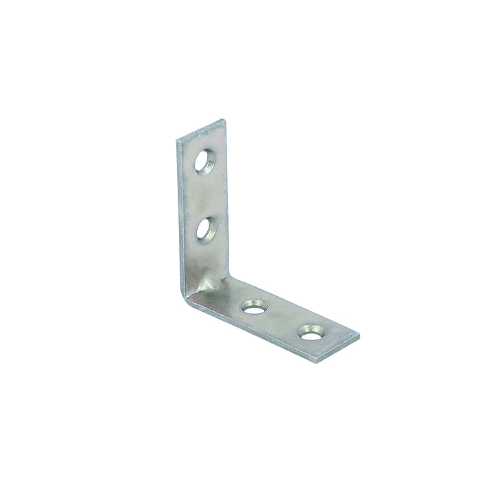 Lastrine di giunzione ad angolo 100 x 100 mm. - zincate - 4 pz.