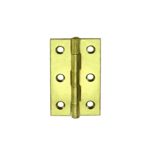 Cerniere strette 41 x 80 mm. - zincate giallo - 1 pz.