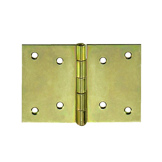 Cerniere larghe 75 x 50 mm. - zincate giallo - 1 pz.