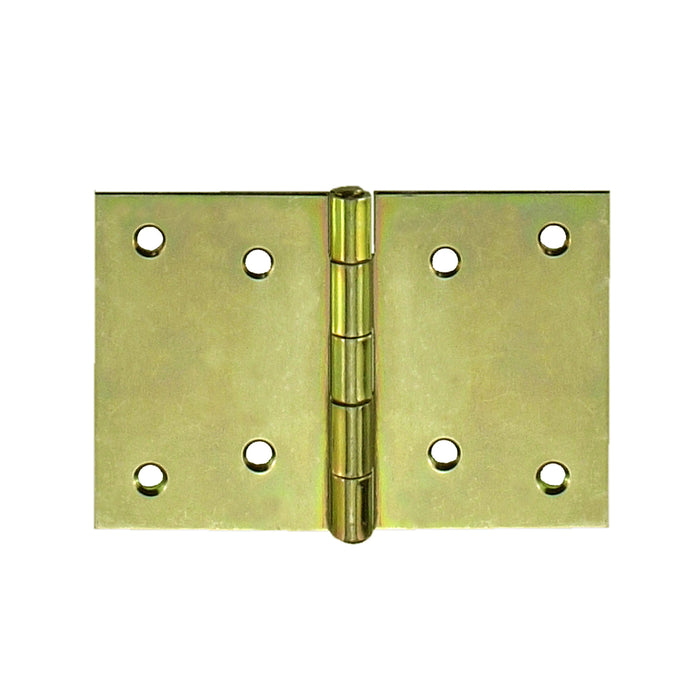 Cerniere larghe 75 x 50 mm. - zincate giallo - 1 pz.