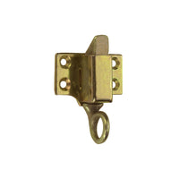 Cricchetto per finestra 54 mm. - zincato giallo