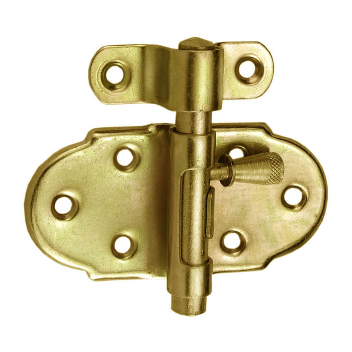 Catenaccio a cannone automatico 35 x 70 mm. - zincato giallo