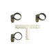 Giunzione per tubi a "T" + 2 fascette - 8 mm = 5/16â€