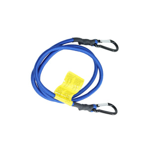 Cavo elastico Ã˜ 8 x 600 mm. con ganci in alluminio a moschettone 2 pz.