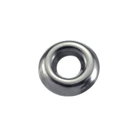 Orli sottovite Inox Ã˜ 13 x 5 mm. - 25 pz.
