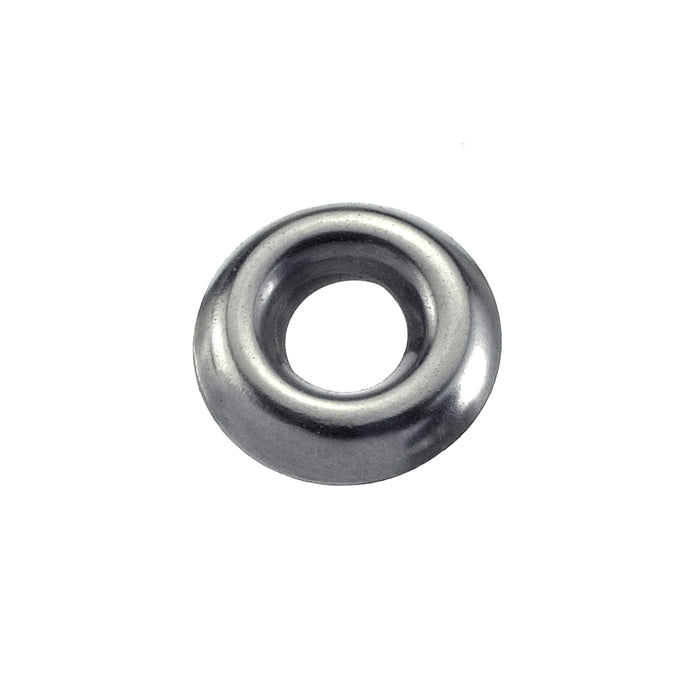 Orli sottovite Inox Ã˜ 13 x 5 mm. - 25 pz.