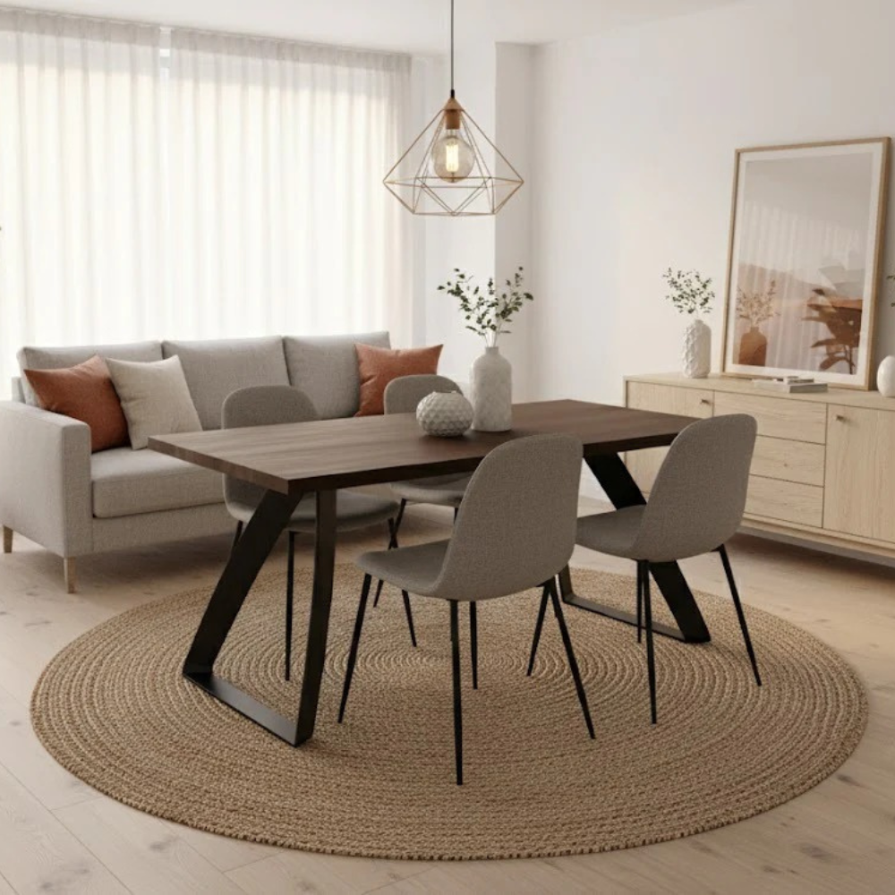 Timber,  Tavolo fisso   (100cm X 200cm H. 76cm) | Duzzle