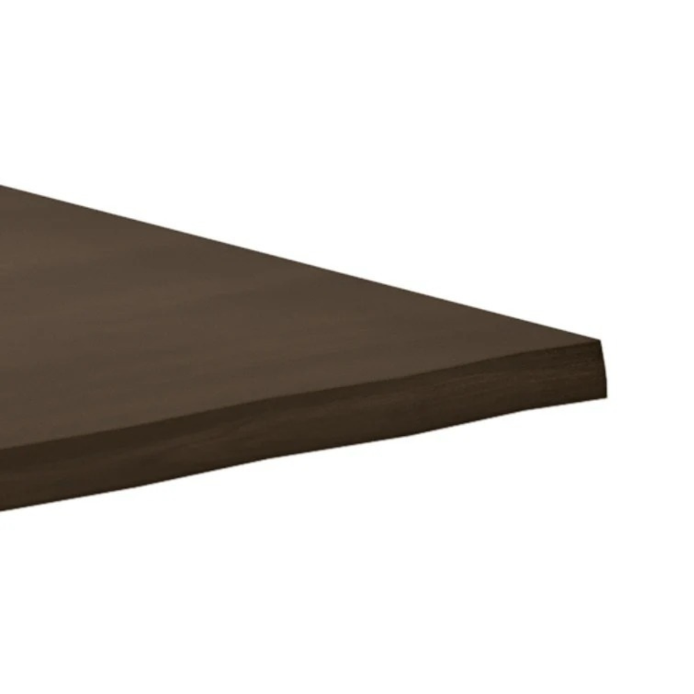 Blake, Tavolo fisso con top Impiallacciato Rovere termocotto (100cm X 200cm H. 76cm) Made in Italy | Duzzle