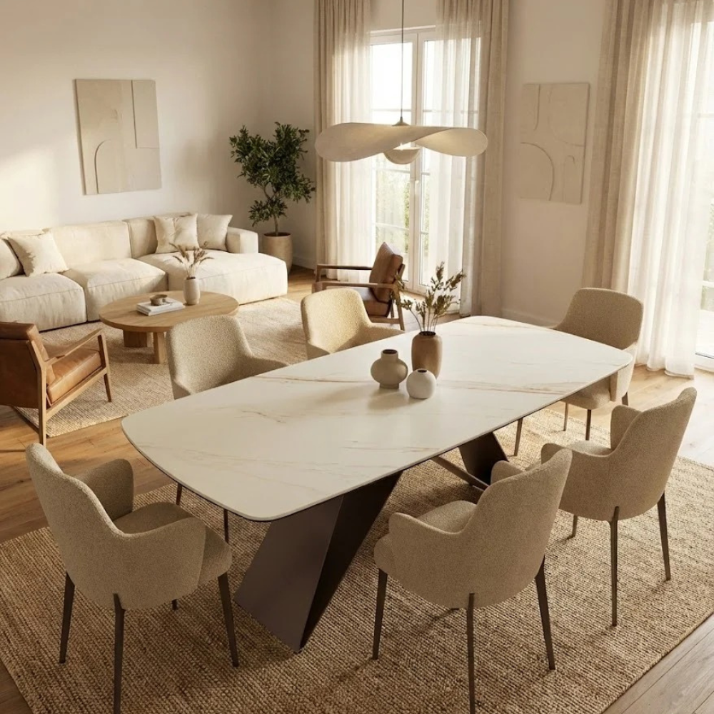 Orion,  Tavolo fisso   (110cm X 220cm H. 76cm) | Duzzle