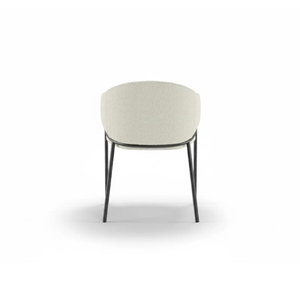 Duna, Set di 2 sedie in tessuto easy-clean Avorio (53cm X 60cm H. 78cm) | Duzzle