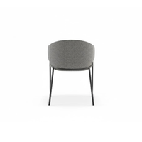 Duna, Set di 2 sedie in tessuto easy-clean Grigio (53cm X 60cm H. 78cm) | Duzzle