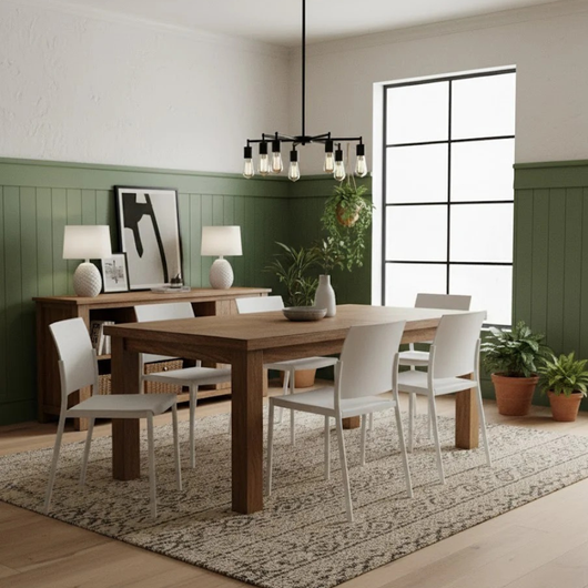 Aurora, Set di 4 sedie in polipropilene Bianco (52.5cm X 55cm H. 81cm)| Duzzle