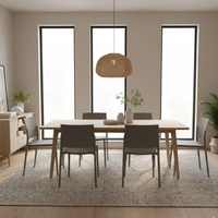 Aurora, Set di 4 sedie in polipropilene Grigio chiaro(55cm X 52.5cm H. 81cm)| Duzzle