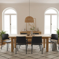 Aurora, Set di 4 sedie in polipropilene Visone (52.5cm X 55cm H. 81cm)| Duzzle