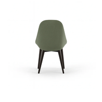 Delphi, Set di 4 sedie in tessuto Verde (58cm X 49cm H. 85cm) | Duzzle