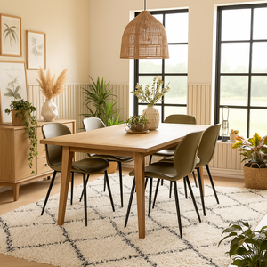 Callisto, Set di 4 sedie in soft-touch Sabbia (55cm X 45cm H. 83cm) | Duzzle