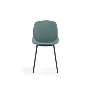 Adhara, Set di 4 sedie in tessuto Acquamarina (57cm X 46cm H. 80cm) | Duzzle