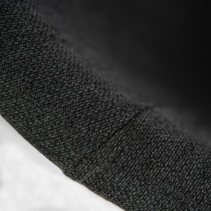 Electra, Set di 2 sedie in tessuto Grigio scuro (58cm X 56cm H. 79cm) | Duzzle