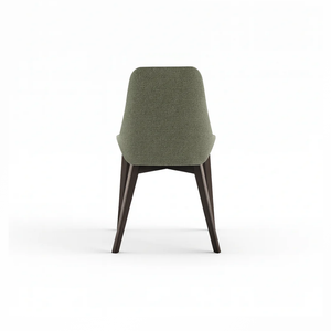 Erythea, Set di 4 sedie in tessuto Verde scuro (62cm X 49.5cm H. 87cm) | Duzzle