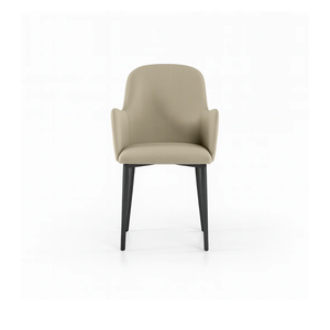 Flow, Set di 4 sedie in tessuto easy-clean Beige (53.5cm X 62.5cm H. 80cm) | Duzzle