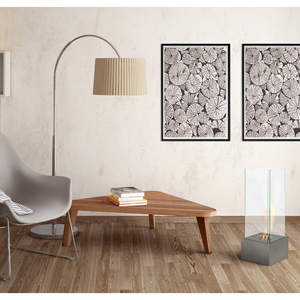 Glow, Caminetto al bioetanolo (25cm X 25cm H. 65cm)