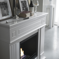 Aura, Biocamino da terra (37cm X 110 H. 102cm)