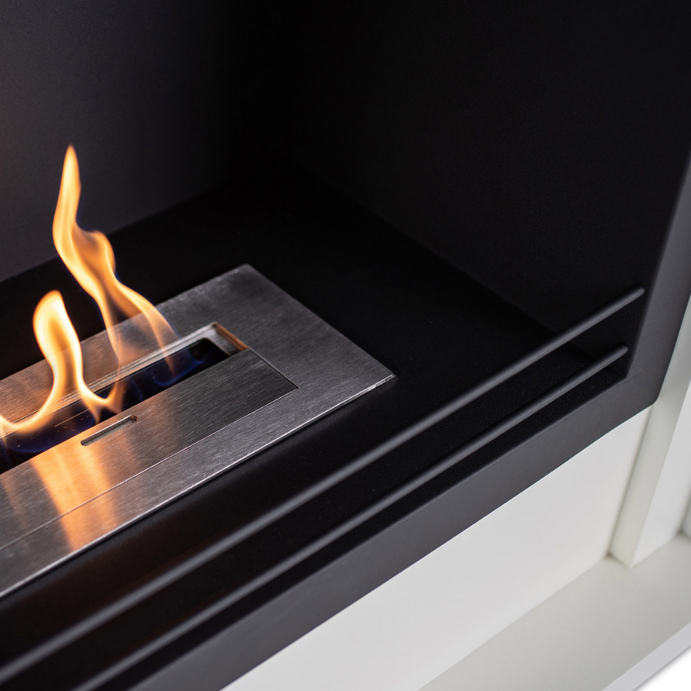 Aura, Biocamino da terra (37cm X 110 H. 102cm)